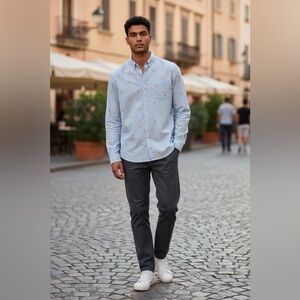 Old Navy Classic Light Blue Shirt